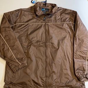 i5 Apparel Large Full Zip Water Resistant Softshell Jacket New Coat D34